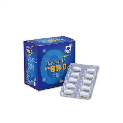 松裕佳鈣-D  錠(檸檬酸鈣)(食品)  /  Jia-Cal-D  
